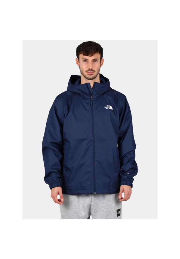 Płaszcz Przeciwdeszczowy Męski The North Face M Quest. Kolor: niebieski. Sport: turystyka piesza