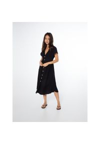 Sukienka damska Protest Prtsambu dress. Kolor: czarny. Sport: turystyka piesza