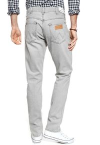 Wrangler - WRANGLER SPODNIE MĘSKIE SLIDER ICY GREY W18RRJ28C #7