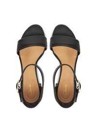 Clarks Sandały Ezoria Mae 26181295 Czarny. Kolor: czarny. Materiał: skóra #4