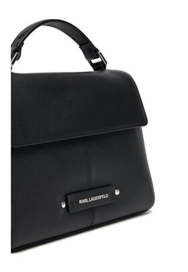 Karl Lagerfeld - KARL LAGERFELD Torebka A3W30338 Czarny. Kolor: czarny. Materiał: skórzane