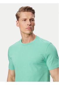BOSS T-Shirt Thompson 01 50468347 Zielony Regular Fit. Kolor: zielony. Materiał: bawełna #5