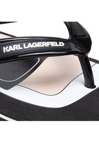 Karl Lagerfeld - KARL LAGERFELD Japonki KL71005 Czarny. Kolor: czarny #3