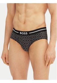 BOSS Komplet slipów 50531706 Szary. Kolor: szary. Materiał: bawełna