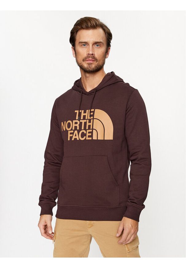 Bluza The North Face. Kolor: brązowy