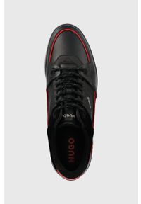 Hugo - HUGO sneakersy Seth 50470257.006 kolor czarny. Nosek buta: okrągły. Zapięcie: sznurówki. Kolor: czarny. Materiał: guma #3