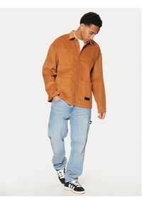 DC Shoes Koszula Juncture ADYWT03110 Brązowy Boxy Fit. Kolor: brązowy. Materiał: bawełna #3