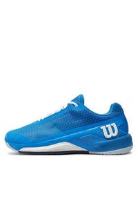 Wilson Buty do tenisa Rush Pro 4.0 Clay WRS332650 Niebieski. Kolor: niebieski. Materiał: materiał. Sport: tenis