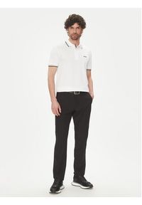 BOSS Polo Paddy 50469055 Écru Regular Fit. Typ kołnierza: polo. Materiał: bawełna