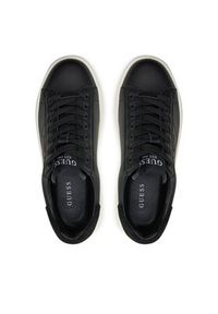 Guess Sneakersy Elbina FLPVIB SUE12 Czarny. Kolor: czarny. Materiał: skóra