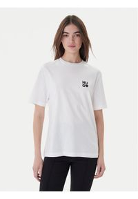 Hugo T-Shirt Dashire_4 50489198 Biały Regular Fit. Kolor: biały. Materiał: bawełna #1