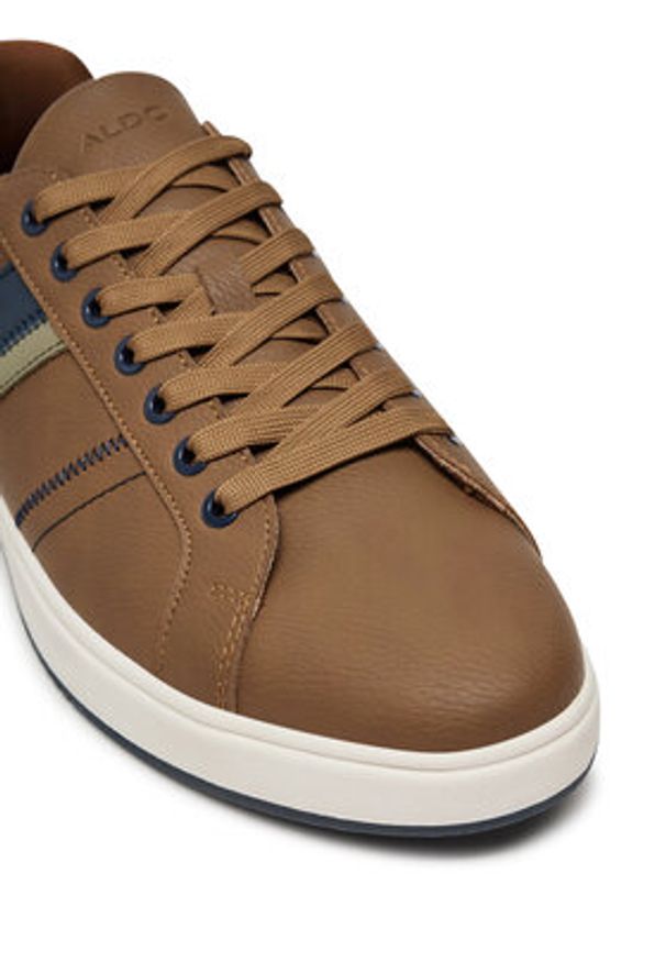 Aldo Sneakersy Citywalk 13317115 Brązowy. Kolor: brązowy. Materiał: skóra