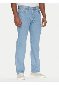 Levi's® Jeansy 501® 00501-3708 Niebieski Straight Fit. Kolor: niebieski
