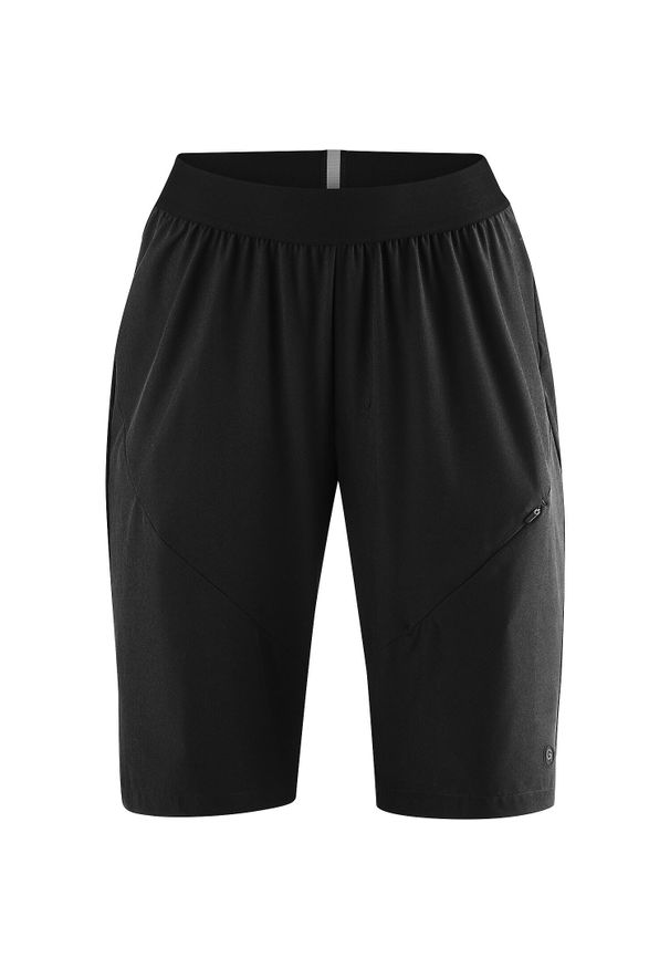 GONSO - Szorty damskie Gonso Simplita. Kolor: czarny. Długość: krótkie. Sport: kolarstwo