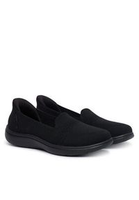 skechers - Skechers Sneakersy Slip-Ins: On-The-Go Flex Radiant - Sloane 138435/BBK Czarny. Kolor: czarny. Materiał: materiał #5