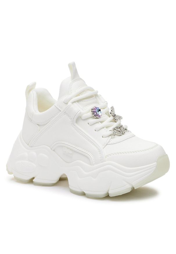 Sneakersy Buffalo Binary Ice 2.0 1630960 White. Kolor: biały