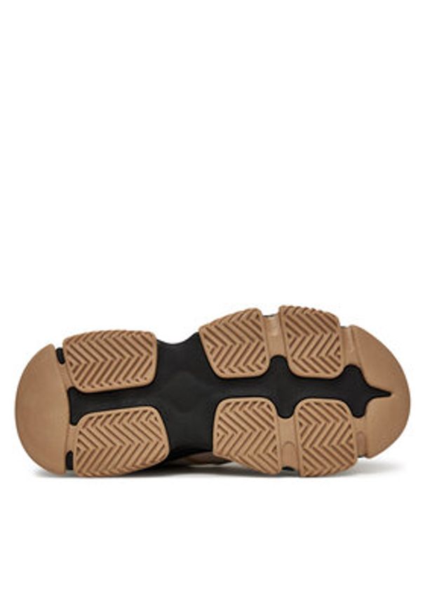 Steve Madden Sneakersy Vault 2 SM11003461 Beżowy. Kolor: beżowy. Materiał: skóra