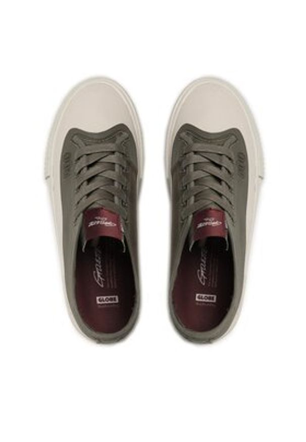 Globe Sneakersy Gillette GBGILL Zielony. Kolor: zielony. Materiał: materiał