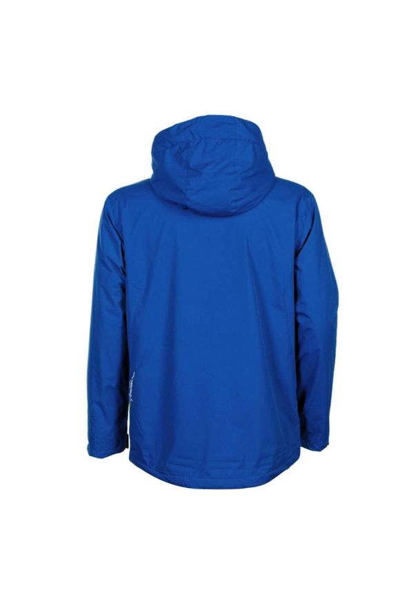 PEAK MOUNTAIN - Kurtka wodoodporna Peak Mountain Cajik. Kolor: niebieski. Materiał: softshell. Sport: turystyka piesza