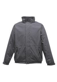 Regatta - Wodoodporna wiatroszczelna kurtka Dover (izolacja termo-ochronna) (Seal Szary /. Kolor: czarny, szary, wielokolorowy. Materiał: poliester, softshell, materiał. Sport: turystyka piesza #1