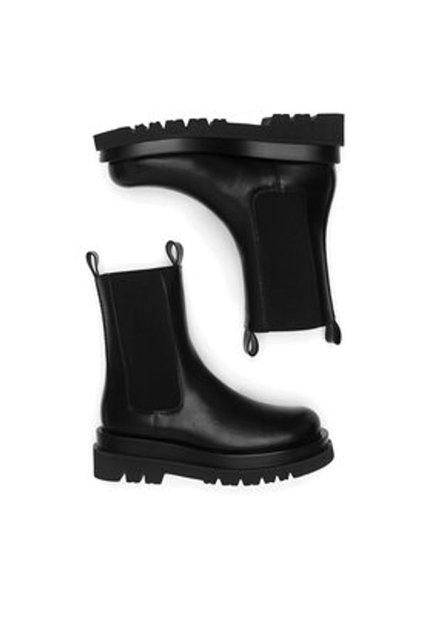 Lasocki Sztyblety CEO-HY7223-1 Czarny. Kolor: czarny. Materiał: skóra