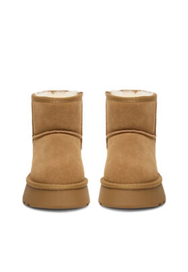 Badura Śniegowce C-WFA-01-H Brązowy. Kolor: brązowy. Materiał: skóra, zamsz