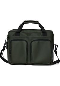 Rains Rains torba podróżna 30x38x9 cm TEXEL TECH BAG W3 14250 03 GREEN