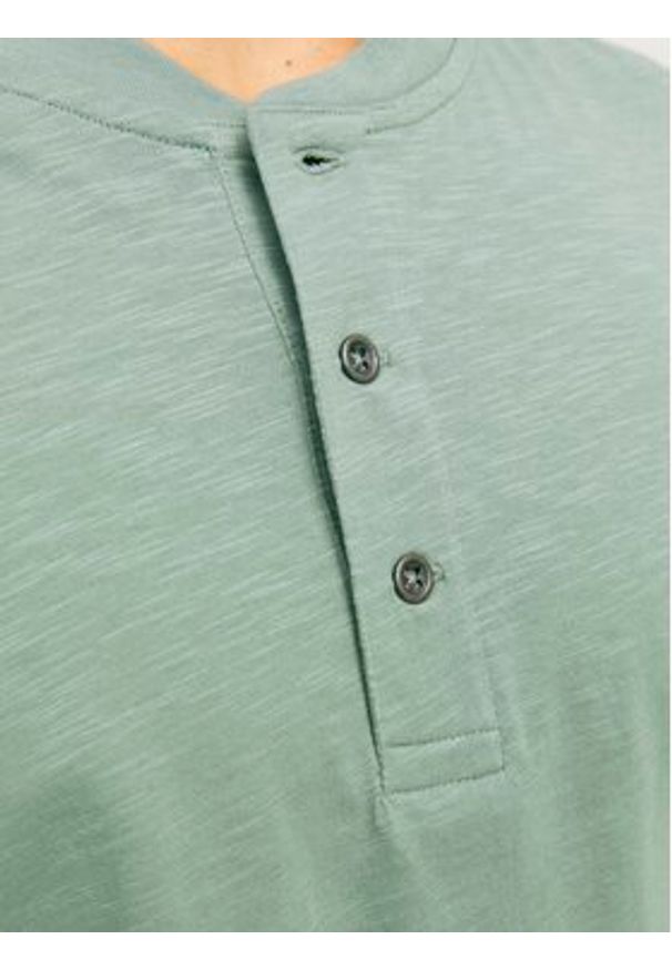 Jack & Jones T-Shirt Jprblunixs 12257965 Zielony Slim Fit. Kolor: zielony. Materiał: bawełna