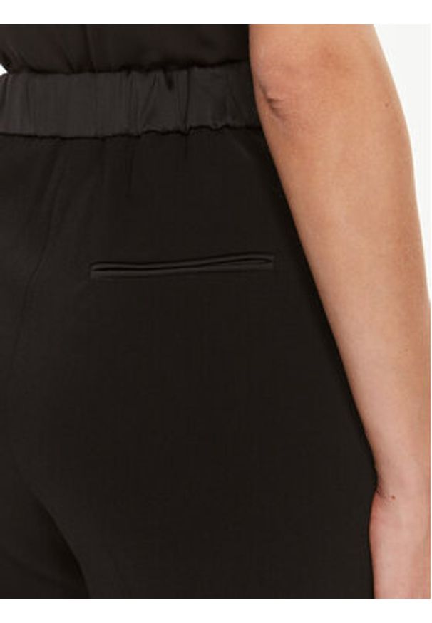 Marella Chinosy Izabel 31360213 Czarny Regular Fit. Kolor: czarny. Materiał: syntetyk