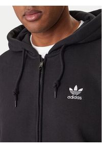 Adidas - adidas Bluza Trefoil Essentials IW5791 Czarny Regular Fit. Kolor: czarny. Materiał: syntetyk #4