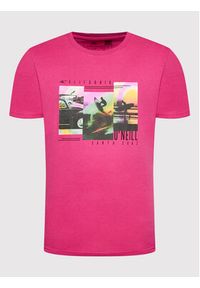 O'Neill T-Shirt Bays 2850021 Różowy Regular Fit. Kolor: różowy. Materiał: bawełna #3