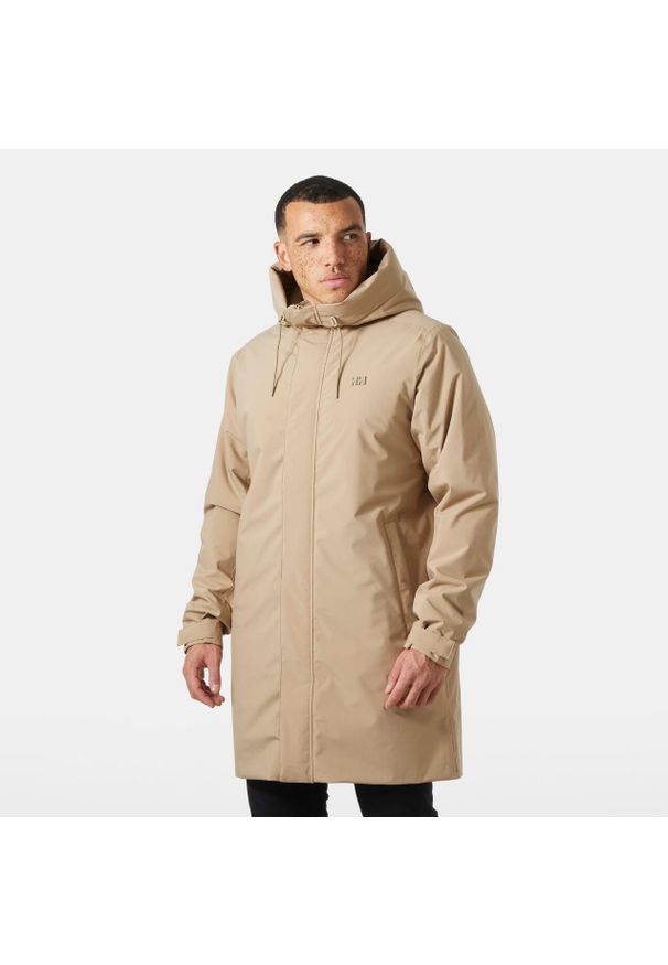 Kurtka wodoodporna Helly Hansen Munich INS. Kolor: brązowy