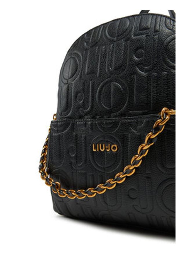 Liu Jo Plecak Ecs M Backpack AA5196 E0538 Czarny. Kolor: czarny. Materiał: skóra