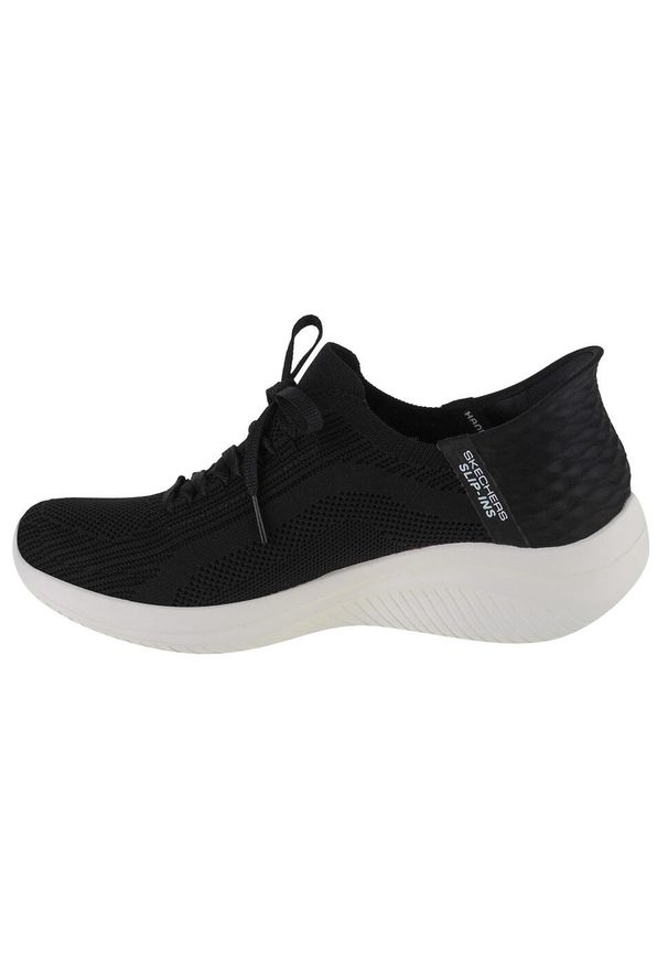 skechers - Tenisówki Skechers Model Slip-ins: Ultra Flex 3.0 Tonal Stretc Kolor Czarny. Kolor: czarny. Materiał: tkanina. Sport: turystyka piesza