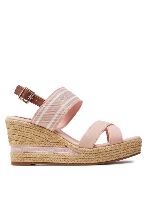 U.S. Polo Assn. Espadryle Alyssa007A Różowy. Kolor: różowy