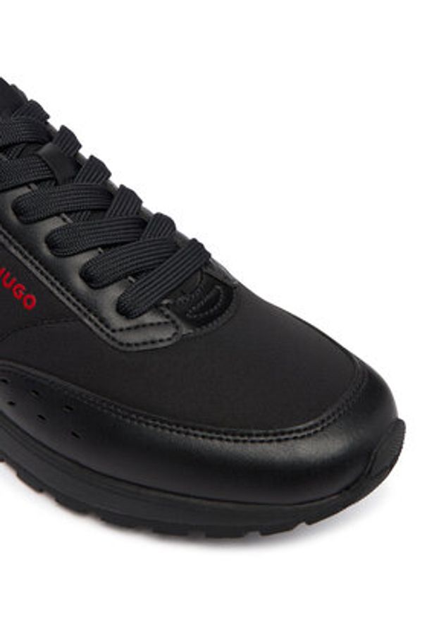 Hugo - HUGO Sneakersy Icelin 50557840 Czarny. Kolor: czarny. Materiał: materiał
