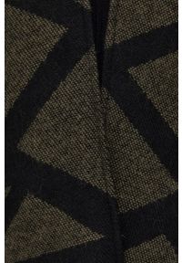 JDY Poncho kolor czarny e. Kolor: czarny. Materiał: tkanina, włókno, materiał #5