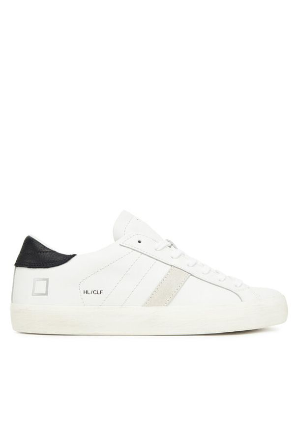 D.A.T.E. Sneakersy Hill Low Calf W431-HL-CA Biały. Kolor: biały. Materiał: skóra