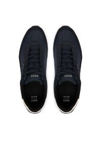 BOSS Sneakersy Jaylen Lowp 50563894 Granatowy. Kolor: niebieski. Materiał: skóra #4