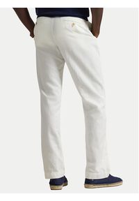 Polo Ralph Lauren Spodnie materiałowe 710A13235004 Biały Classic Fit. Kolor: biały. Materiał: bawełna #4