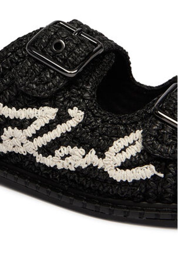 Karl Lagerfeld - KARL LAGERFELD Klapki Kleo KL81326 Czarny. Kolor: czarny