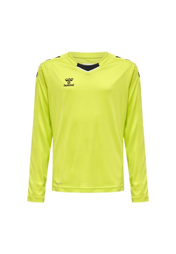 Koszulka dziecięca Hummel hmlCore. Kolor: żółty, wielokolorowy, zielony. Materiał: materiał. Sport: fitness, piłka ręczna