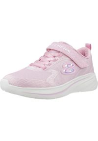 skechers - Buty SKECHERS WAVE 92 Rose. Kolor: różowy. Materiał: tkanina. Model: Skechers Sport. Sport: turystyka piesza