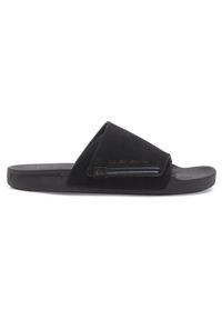 Klapki męskie Quiksilver Rivi Suede. Kolor: zielony, brązowy, wielokolorowy
