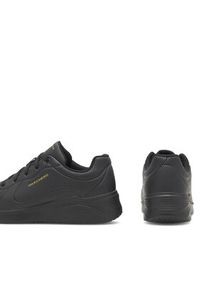 skechers - Skechers Sneakersy 8750063 BBK Czarny. Kolor: czarny. Materiał: skóra #5