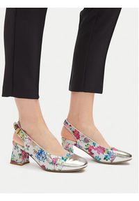 Laura Vita Sandały Hicmimo 09 Srebrny. Kolor: srebrny. Materiał: skóra #4