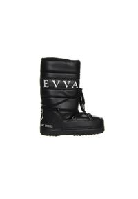 Śniegowce Bayla-200 143 02 2116 200021, Czarny, Tworzywo - 36. Kolor: czarny. Materiał: tworzywo sztuczne. Szerokość cholewki: normalna. Wzór: napisy. Sezon: zima, jesień #1