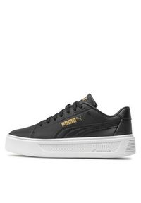 Puma Sneakersy Smash Platform V3 Sleek 389401 02 Czarny. Kolor: czarny. Materiał: skóra. Obcas: na platformie #2