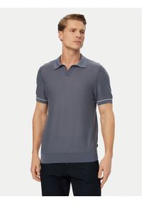 BOSS Polo H-Narciso 50560483 Niebieski Regular Fit. Typ kołnierza: polo. Kolor: niebieski. Materiał: bawełna #1