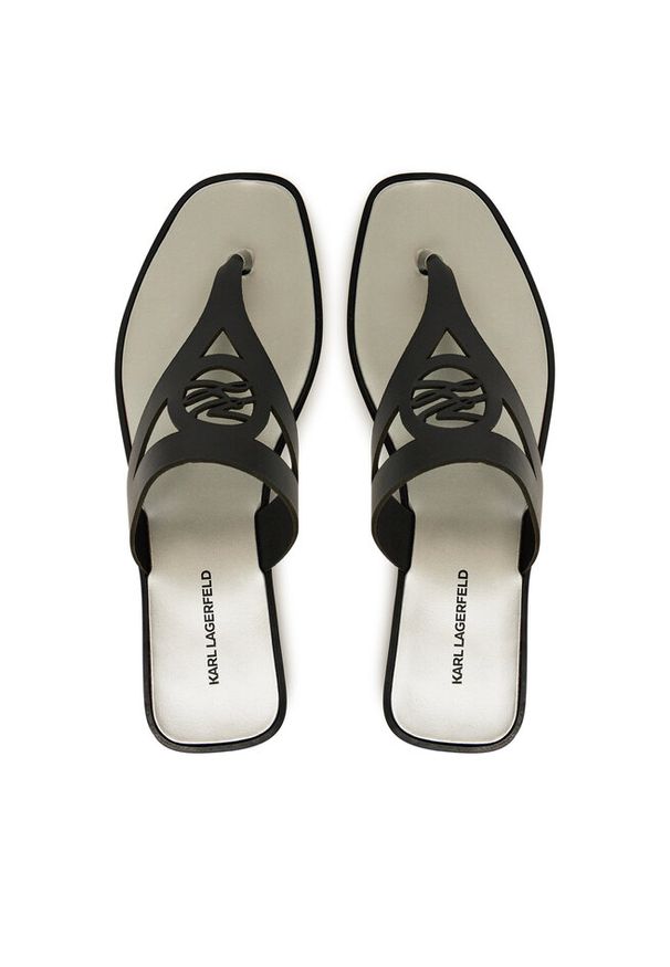 Karl Lagerfeld - Japonki KARL LAGERFELD. Kolor: czarny